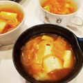 ゆいmaru3's cooksnap of when they made 家族で食べる簡単スンドゥブチゲ風スープ.