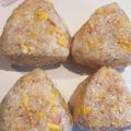 ぱにゃむん's cooksnap of when they made 子供大好き！マヨたまおにぎり☆.