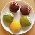 seina_'s cooksnap of when they made 抹茶チョコのマドレーヌ.
