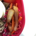 やーしー's cooksnap of when they made にんじんと大根のきんぴら.