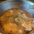 たっつぁん焚き火好き's cooksnap of when they made 海老のビスクとハマグリの春雨スパ.