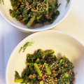 さちぶた♪'s cooksnap of when they made 簡単！大根の葉胡麻和え.