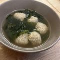 温泉好きなカピバラ's cooksnap of when they made 肉団子わかめスープ.