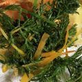 ｈｉｒｏぴょん's cooksnap of when they made 苦味が無くなるにんじんの葉のかき揚げ.