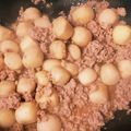 あさここなっつ's cooksnap of when they made 冷凍里芋と冷凍パラパラ豚ミンチで時短一品.