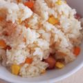 あさここなっつ's cooksnap of when they made 炊飯器におまかせ☆簡単ピラフ.