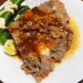 みうなさん's cooksnap of when they made フライパンでミートローフ♪ウズラ卵探し！.
