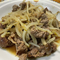 半熟王子's cooksnap of when they made 牛でも豚でも！もやしとしめじの甘辛炒め丼.
