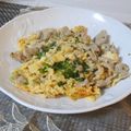 スタイリッシュママ's cooksnap of when they made ぱぱっと＊豚バラの卵とじ.