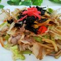 mielle's cooksnap of when they made Ｗソースが決め手のソース焼きうどん.