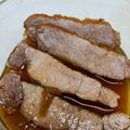 豆花子's cooksnap of when they made ほかほか煮豚(ももブロック肉)★圧力鍋編.