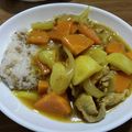 お塩と砂糖's cooksnap of when they made 麻婆カレー.