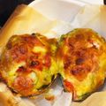 おぃしぃごはん's cooksnap of when they made アボカドとトマトのチーズ焼きココット.