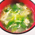 みぽぽ37's cooksnap of when they made ほうれん草と玉子のすまし汁.