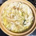 くりーた's cooksnap of when they made サッポロ一番 豚肉と白菜のかさねなべ.