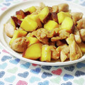 ふうはっちゃん's cooksnap of when they made さつまいもと鶏もも肉の甘辛炒め.
