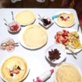 ぶどうなすび's cooksnap of when they made クレープ生地をカルピスホイップで♡.