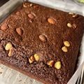 maripea's cooksnap of when they made とっても簡単★HMで濃厚ブラウニー.