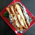 ひさかた's cooksnap of when they made イチジク＋とろけるチーズのホットサンド.
