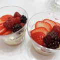 Hamuss's cooksnap of when they made ♡カップレアチーズケーキ♡.