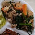 そよかぜMLQ's cooksnap of when they made 常備菜にも♪　春菊と豚こまの簡単ナムル.