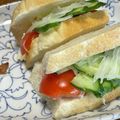 QPはにー's cooksnap of when they made 専門店に負けない野菜サンド　全写真付き　.