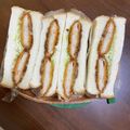 atom0725☆★'s cooksnap of when they made 市販のコロッケで簡単★もりもりサンド.