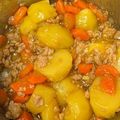 坪井もちこ's cooksnap of when they made 鶏そぼろ肉じゃが.