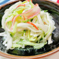 U☆kaoru's cooksnap of when they made 大根とカニカマと胡瓜の和風シーザー風和え.