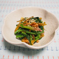 バカリャウ's cooksnap of when they made ほうれん草とワカメの梅マヨ和え.