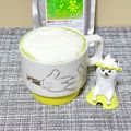 キンプリ's cooksnap of when they made ほっこり♡ふわもこ抹茶オレ～(*^^*).