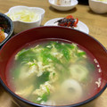 ゆいランラン's cooksnap of when they made 和洋中どれでも♪水菜とちくわのスープ.
