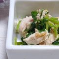 もすろー's cooksnap of when they made 鶏ささみと三つ葉の柚子こしょう和え.