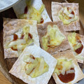 リラシャン's cooksnap of when they made 簡単おつまみ☆トースターで餃子の皮ピザ.