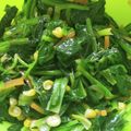 re_ni's cooksnap of when they made 小松菜としめじのナムル☆ホットクック.