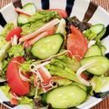 あーこ姐's cooksnap of when they made 野菜たっぷりレタスとカニカマサラダ和え.