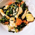 干芋くん's cooksnap of when they made ❦鶏肉とほうれん草のケチャチーズ炒め❦.