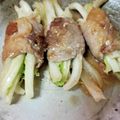 食べるって大事！'s cooksnap of when they made 簡単！白菜のチーズ肉巻き☆梅醤油炒め.