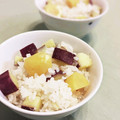 ともみん❤'s cooksnap of when they made さつまいもと栗の炊き込みご飯.