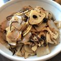ブンチョスキー's cooksnap of when they made 蓮根と塩昆布の黒胡椒炒め♪.