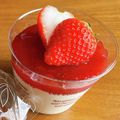 yumi_akk's cooksnap of when they made ストロベリー♪レアチーズケーキ.