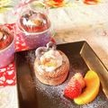 ゆう's cooksnap of when they made カップで♪チョコシフォン❤️クリーム入り.