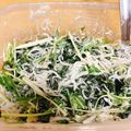 鈴子☆'s cooksnap of when they made 簡単！水菜とわかめとしらすのマヨサラダ.