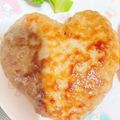 りーとぽん's cooksnap of when they made バレンタイン♪ハートのハンバーグ.