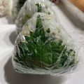 sahooo.'s cooksnap of when they made 青菜ふりかけのマヨおむすび.