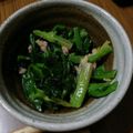 ramieru's cooksnap of when they made 簡単！めちゃうま！ほうれん草ツナ塩昆布♪.