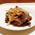 チコリママ's cooksnap of when they made 牛薄切り肉ときのこのピリ辛味噌炒め.