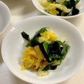 CHISA☆ごはん♪'s cooksnap of when they made 蟹カマ入り☆白菜とワカメの柚子ポン酢和え.