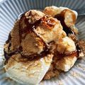 ○☆神楽☆○'s cooksnap of when they made バニラアイス 黒蜜きな粉.