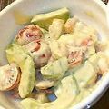 prk_tok's cooksnap of when they made えびとトマトとアボカドのサラダ.